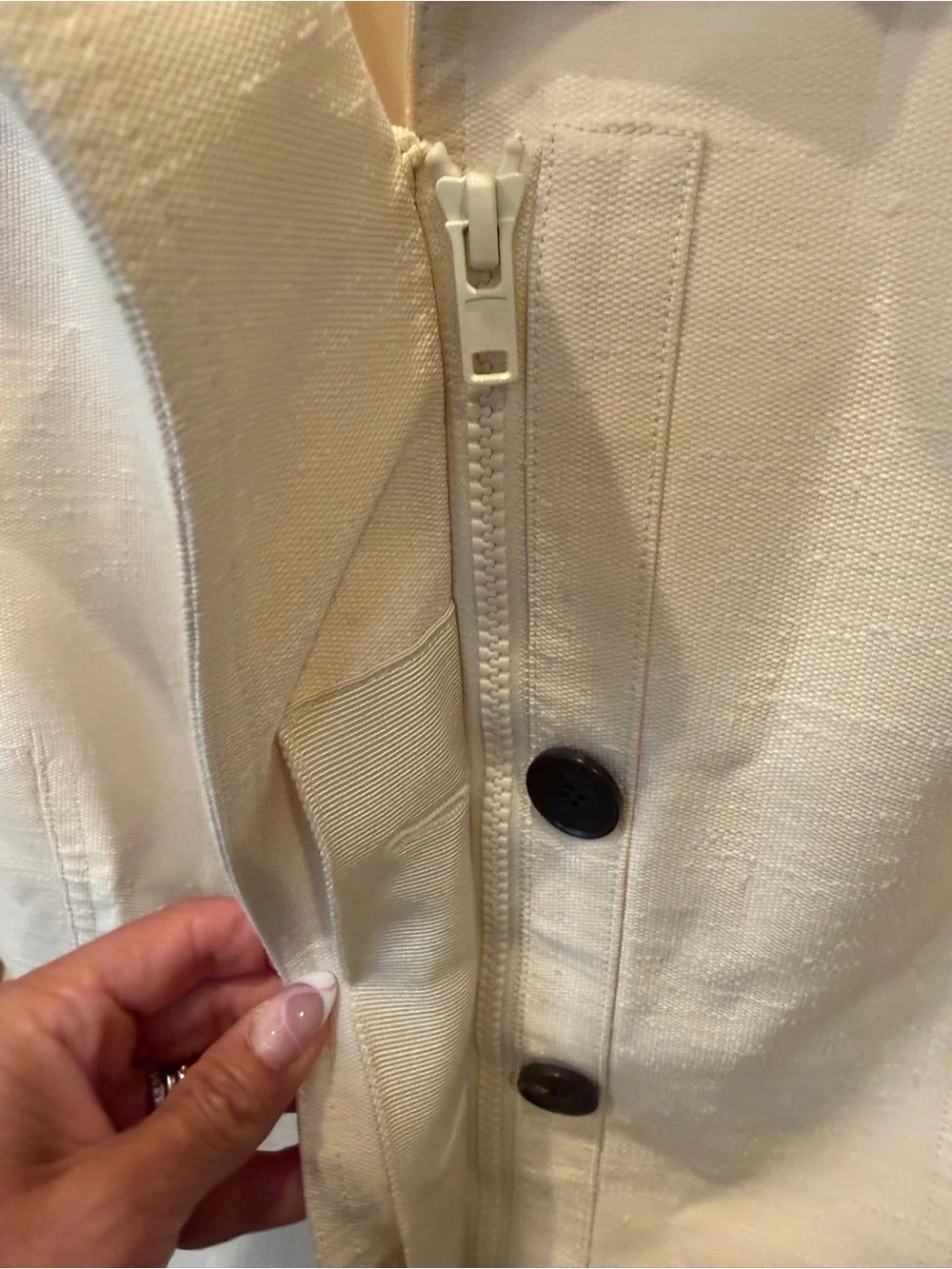 100% Authentic Dior Cotton Shantung Jacket